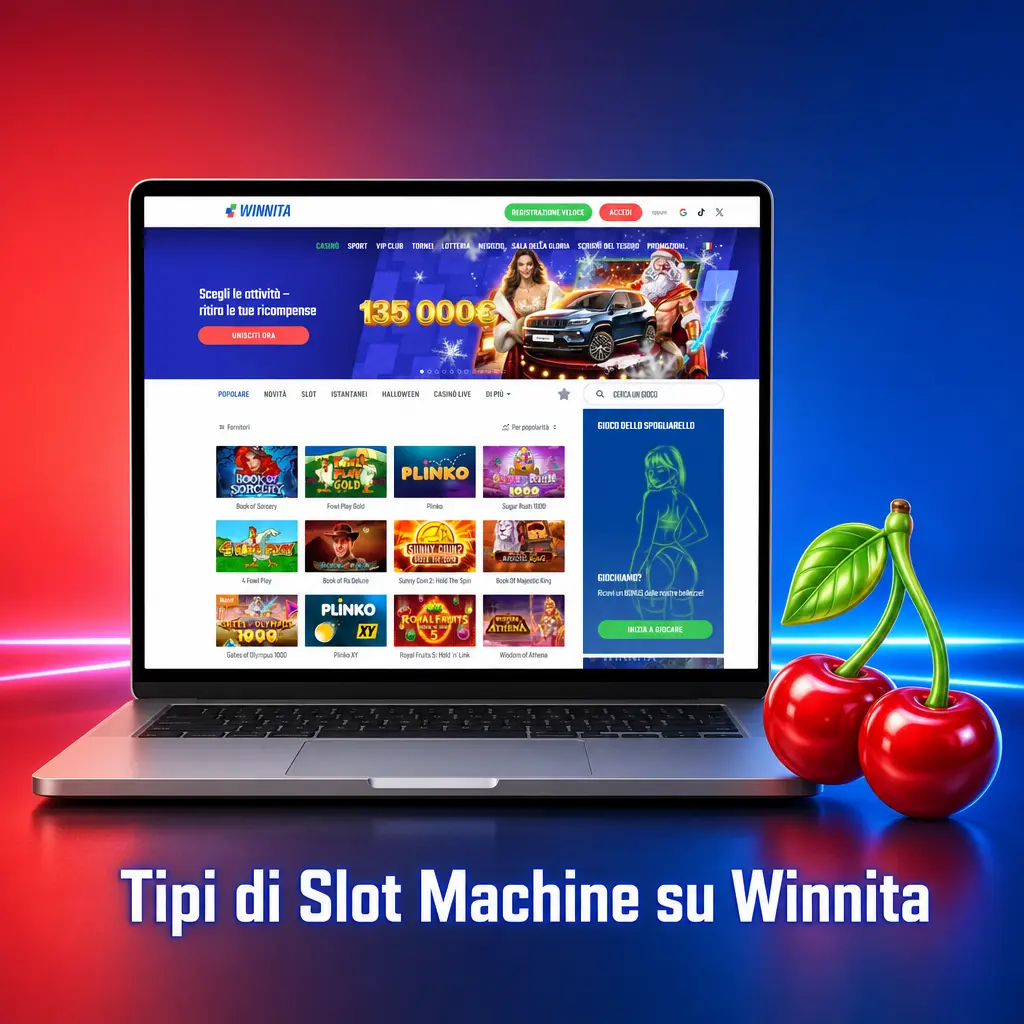 Oltre 5000 slot machine su Winnita: classiche, video slot, jackpot, Megaways e tematiche per ogni stile di gioco